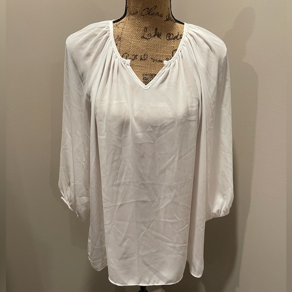 Cato Elegant White Women's Top - Picture 1 of 4
